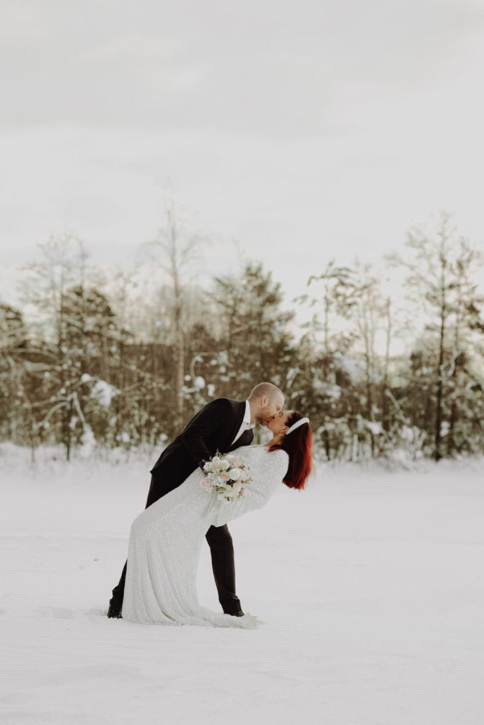 Bryllupsfotografering om vinteren,vinterbryllup,bryllupsfotografering