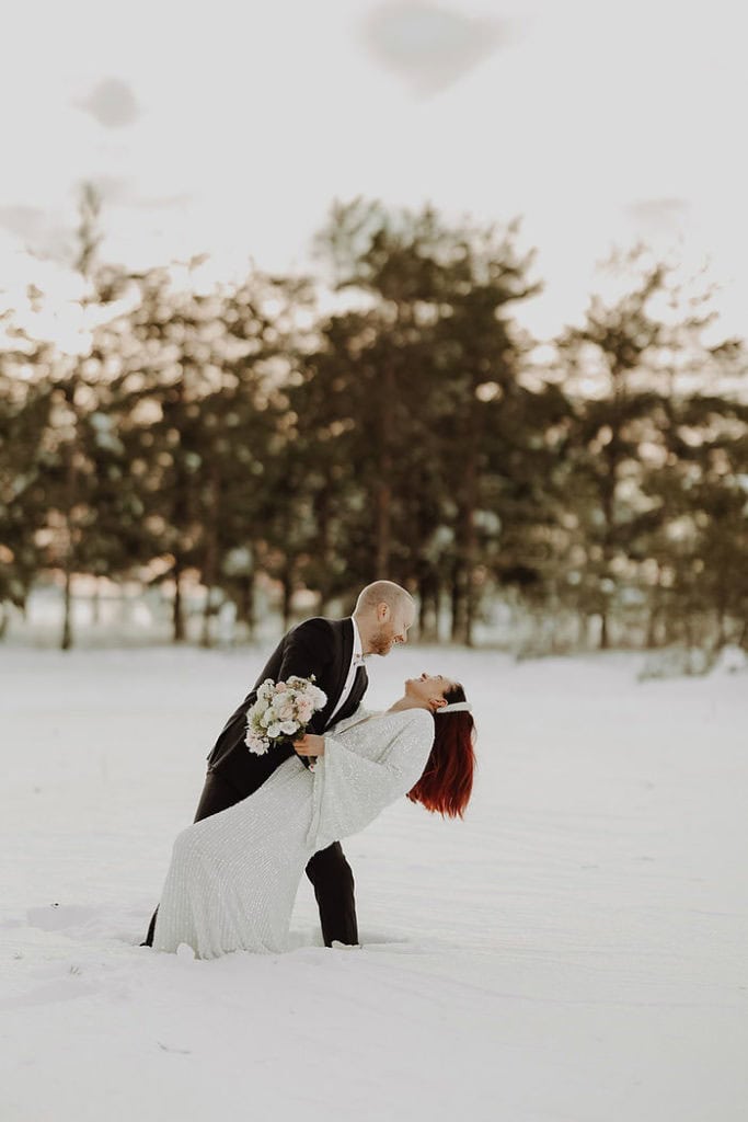 Bryllupsfotografering om vinteren,vinterbryllup,bryllupsfotografering