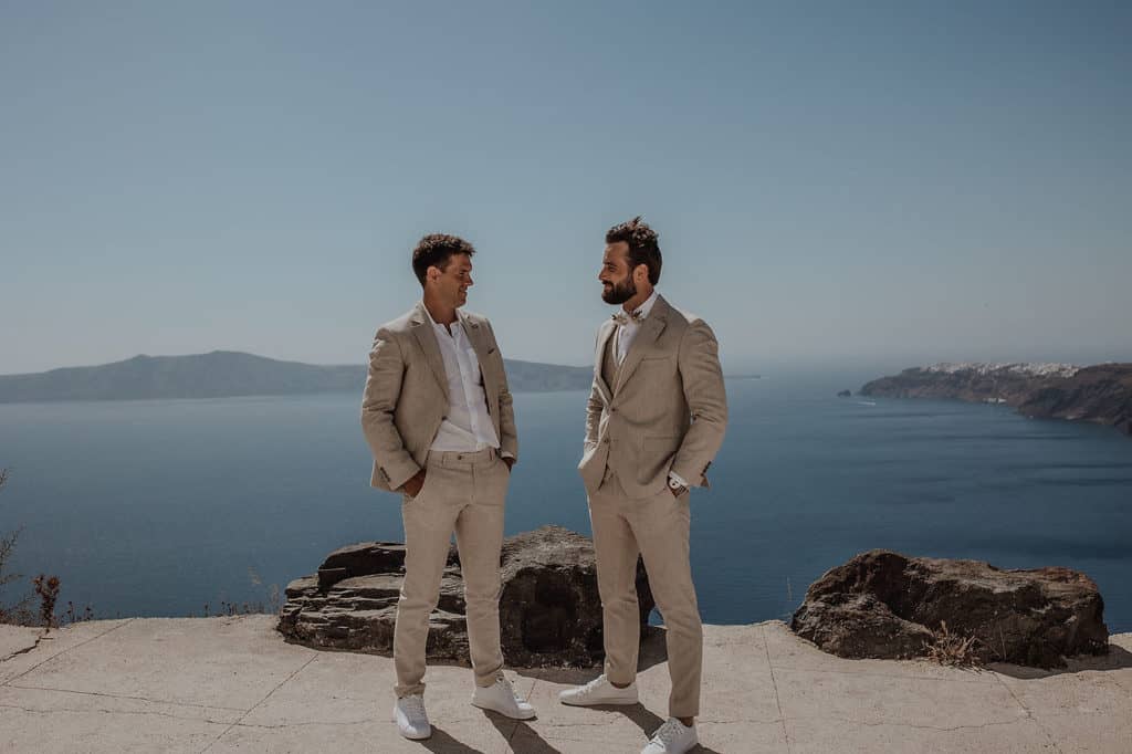 Bryllup i Santorini