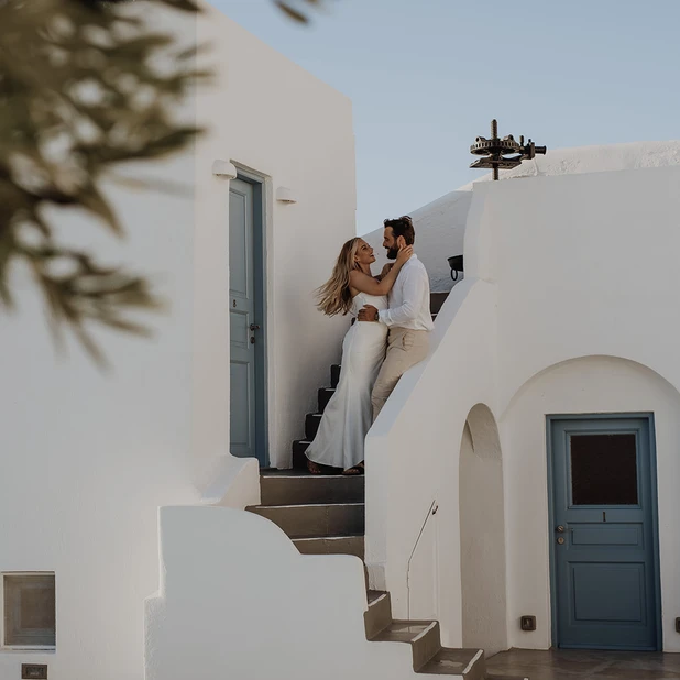 Bryllup i Santorini