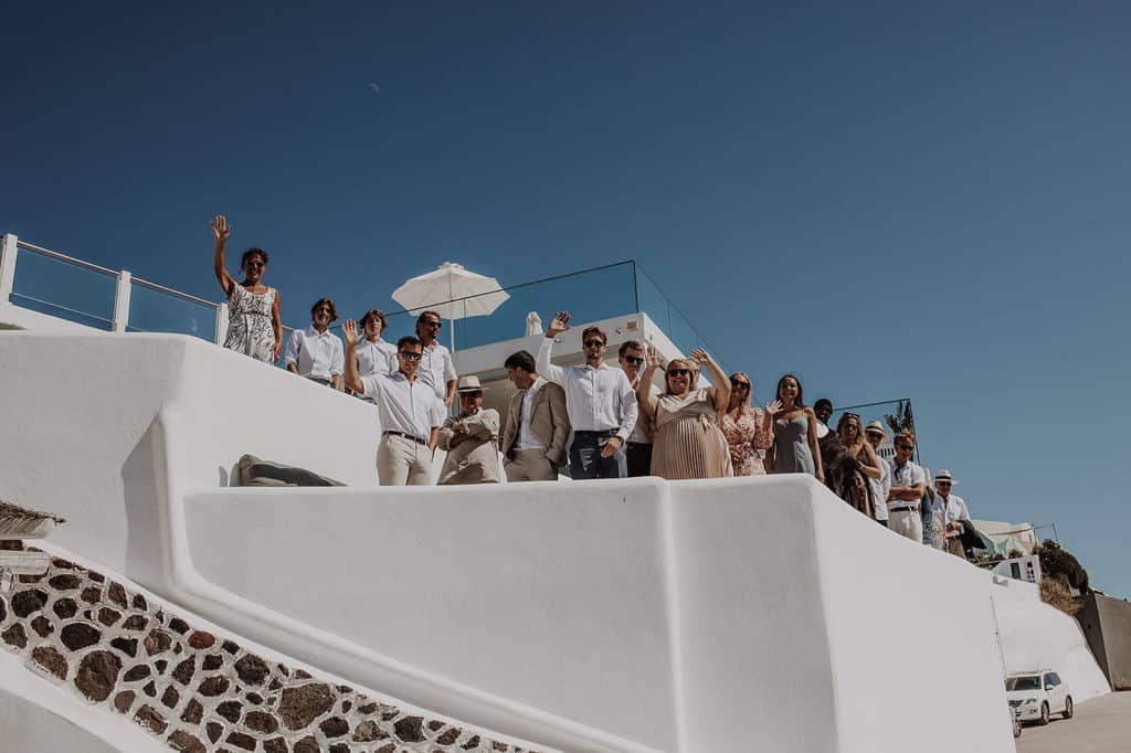 Bryllup i Santorini