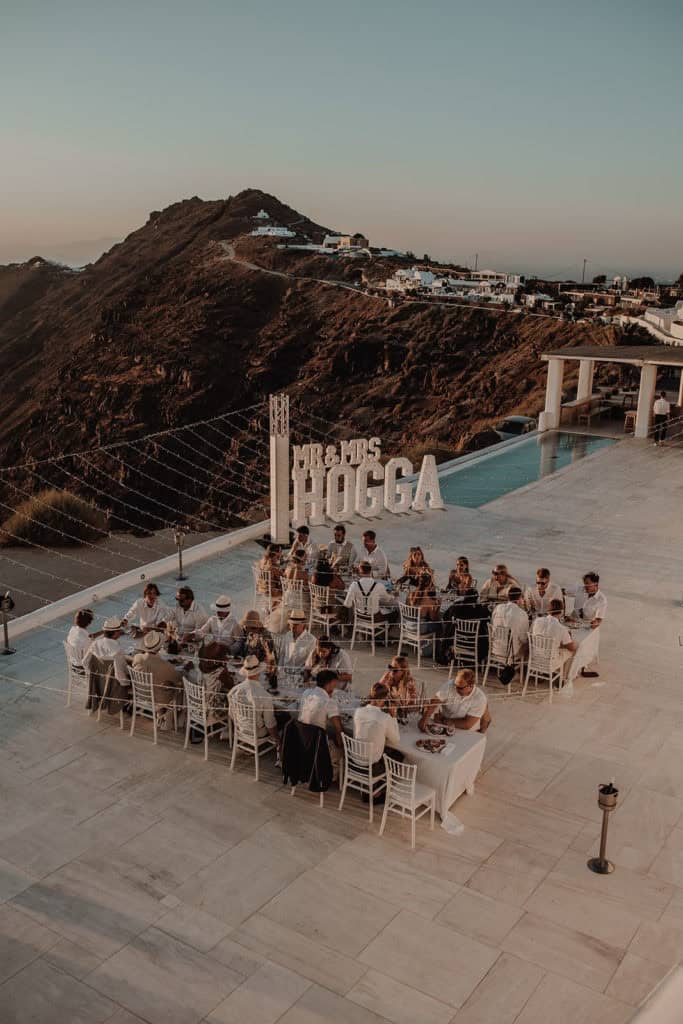 Bryllup i Santorini