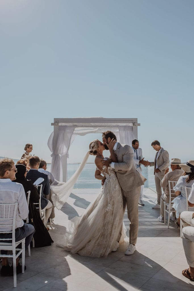 Bryllup i Santorini