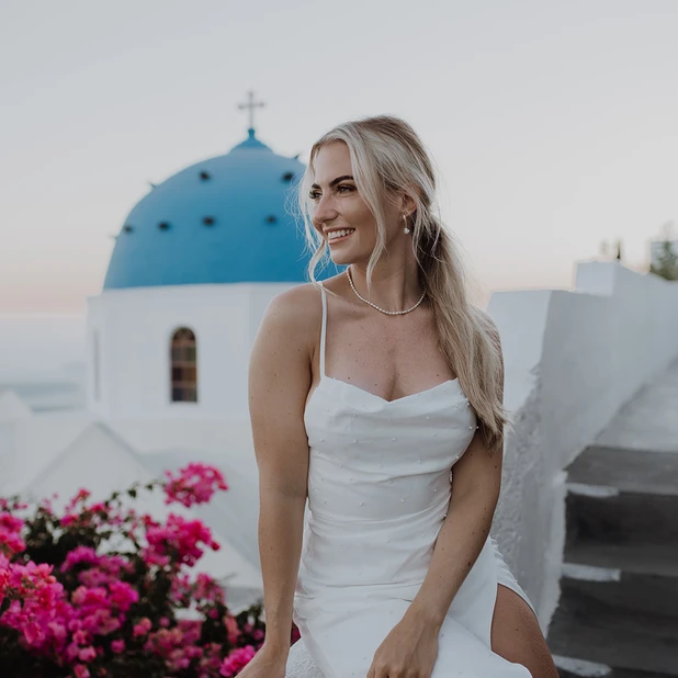 Bryllup i Santorini