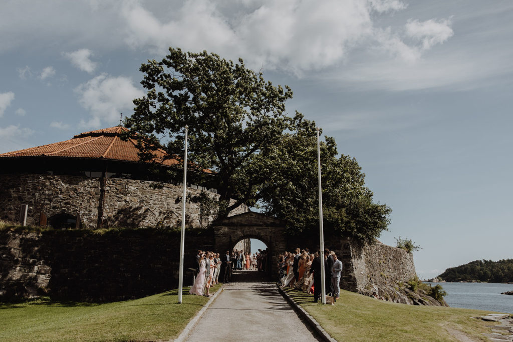 bryllup på festningen i kristiansand